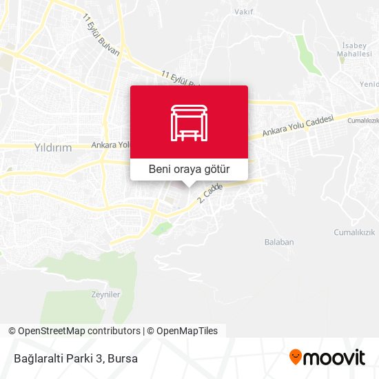 Bağlaralti Parki 3 harita
