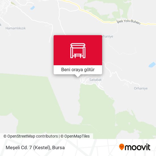 Meşeli Cd. 7 (Kestel) harita