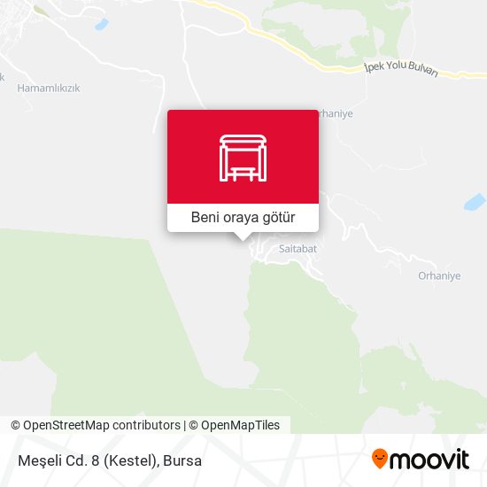 Meşeli Cd. 8 (Kestel) harita