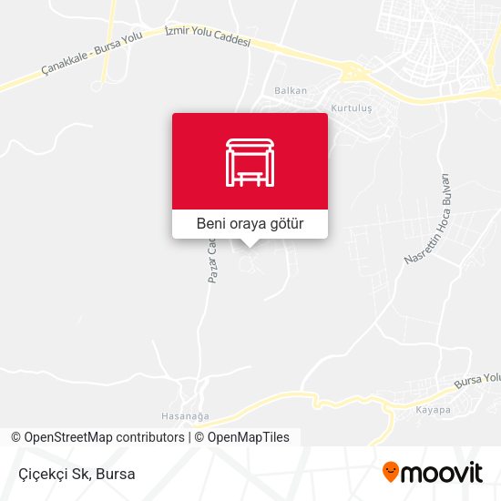Çiçekçi Sk harita