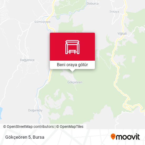 Gökçeören 5 harita