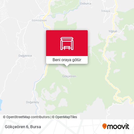 Gökçeören 6 harita