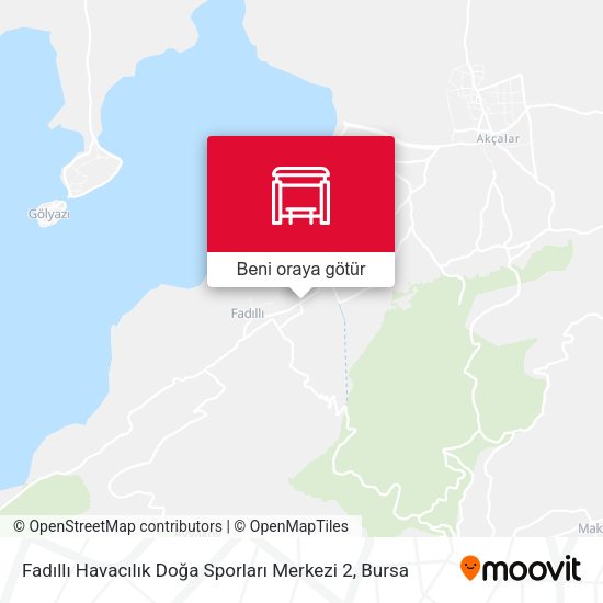 Fadıllı Havacılık Doğa Sporları Merkezi 2 harita