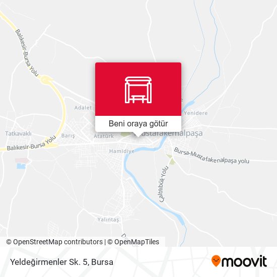 Yeldeğirmenler Sk. 5 harita