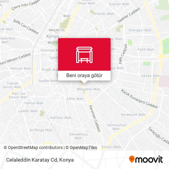 Celaleddin Karatay Cd harita