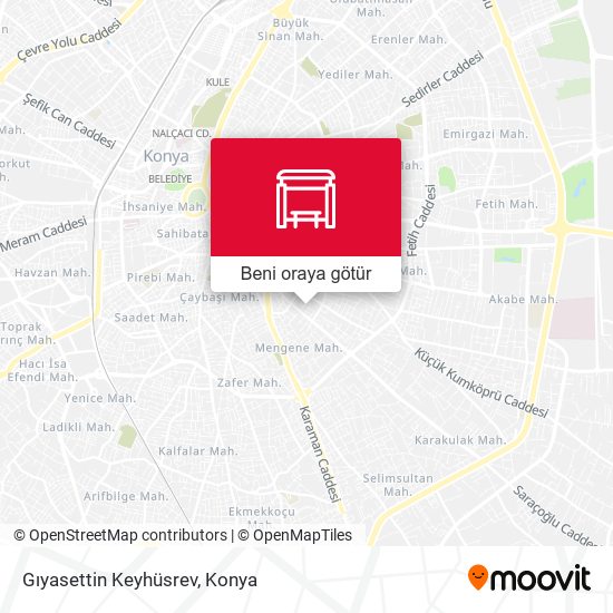 Gıyasettin Keyhüsrev harita