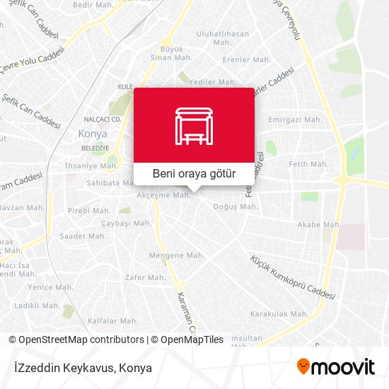 İZzeddin Keykavus harita