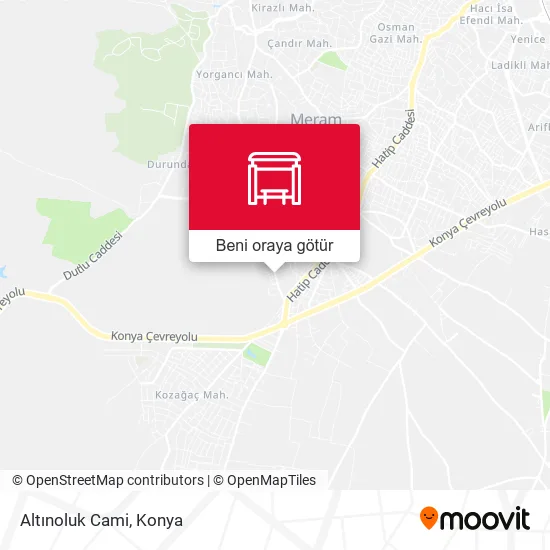 Altınoluk Cami harita