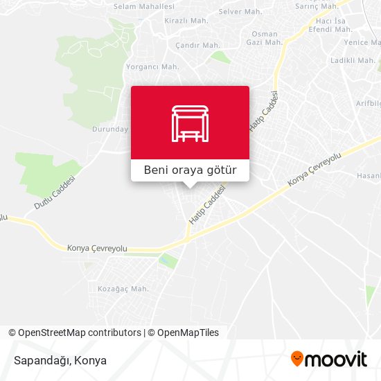 Sapandağı harita