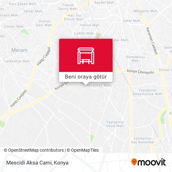 Mescidi Aksa Cami harita