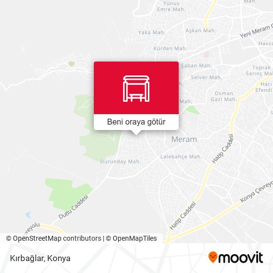 Kırbağlar harita