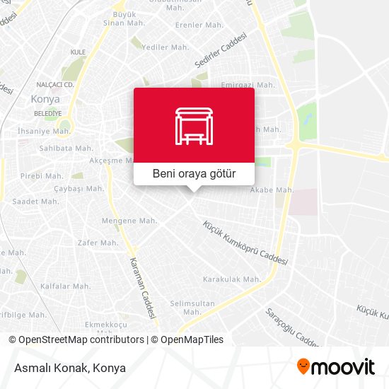 Asmalı Konak harita