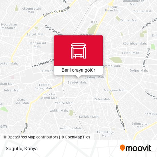 Söğütlü harita