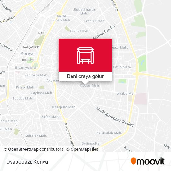 Ovaboğazı harita