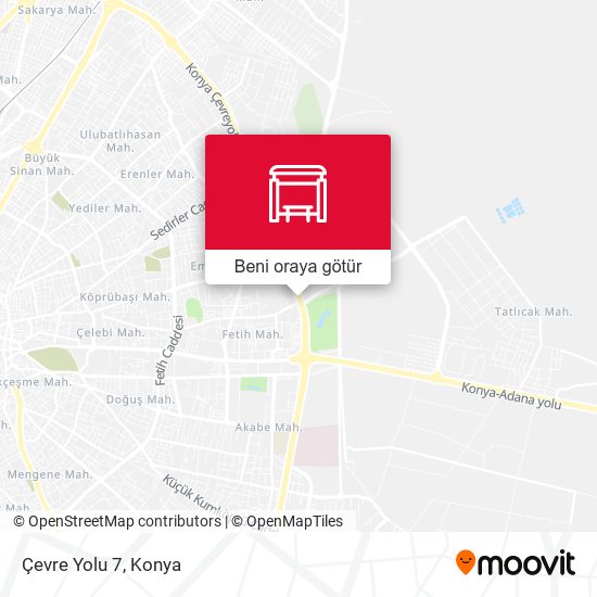 Çevre Yolu 7 harita