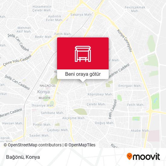 Bağönü harita