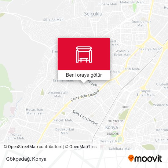 Gökçedağ harita