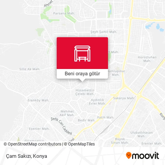Çam Sakızı harita
