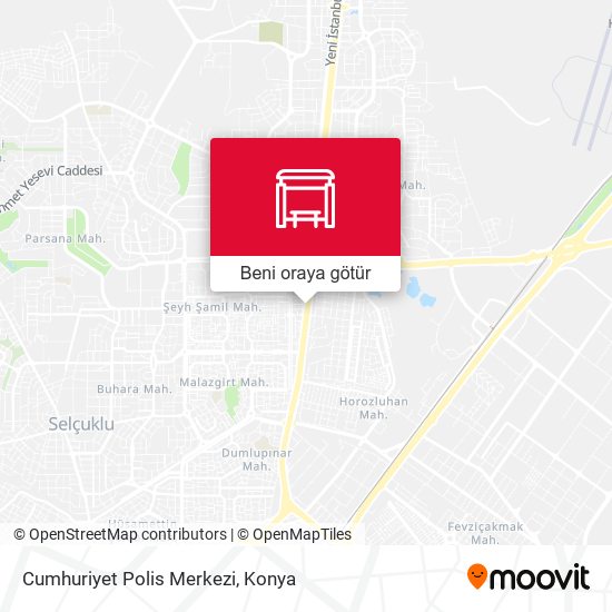 Cumhuriyet Polis Merkezi harita