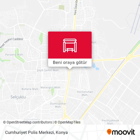 Cumhuriyet Polis Merkezi harita