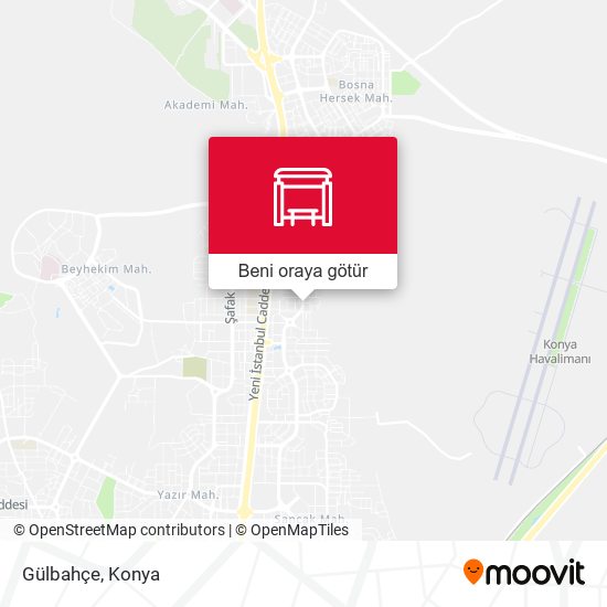 Gülbahçe harita