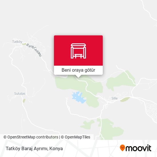 Tatköy Baraj Ayrımı harita