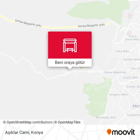 Aşıklar Cami harita