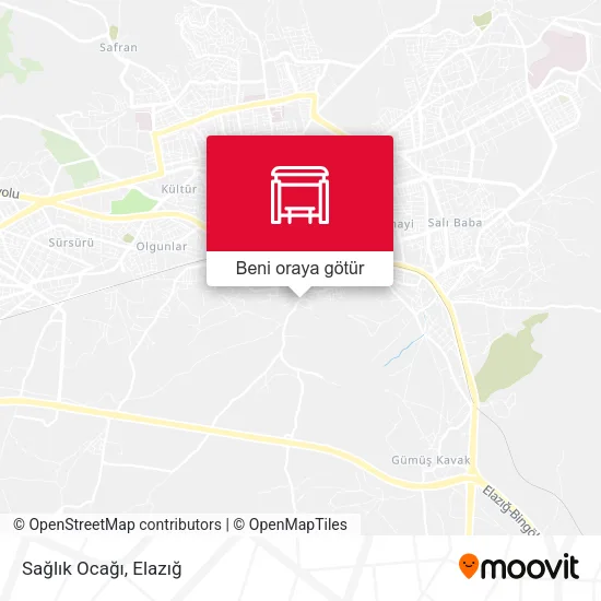 Sağlık Ocağı harita