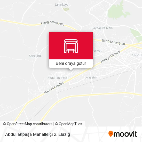 Abdullahpaşa Mahalleiçi 2 harita