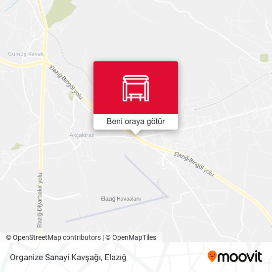 Organize Sanayi Kavşağı harita