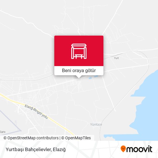 Yurtbaşı Bahçelievler harita