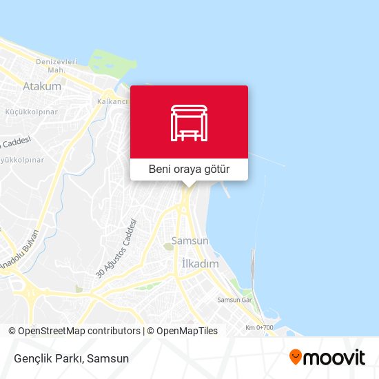 Gençlik Parkı harita