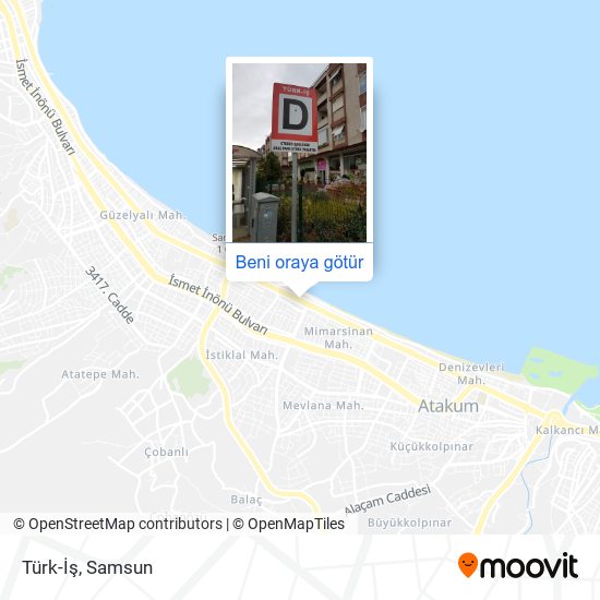 Türk-İş harita