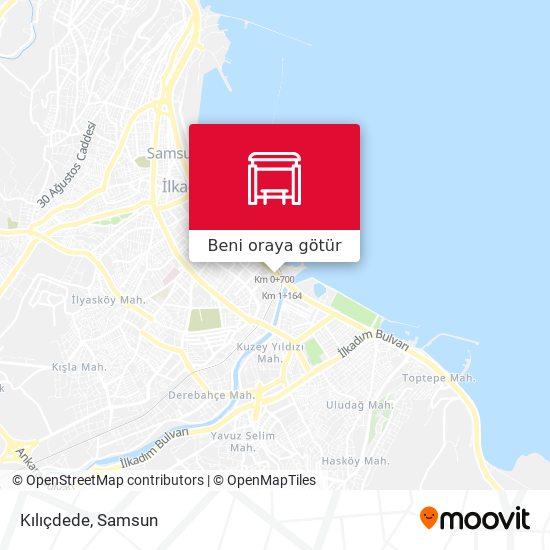 Kılıçdede harita
