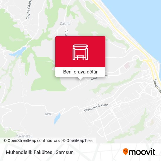 Mühendislik Fakültesi harita
