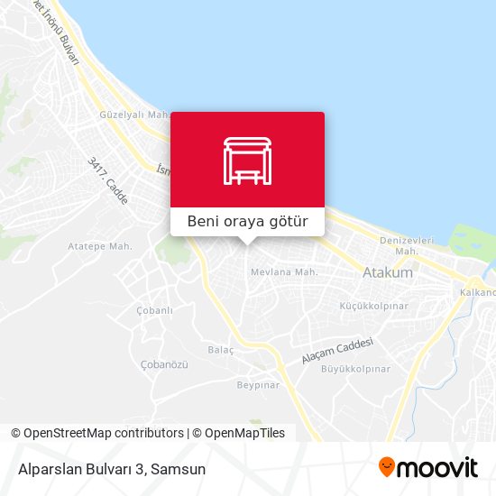 Alparslan Bulvarı 3 harita