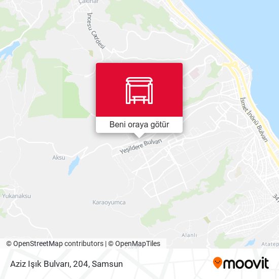 Aziz Işık Bulvarı, 204 harita