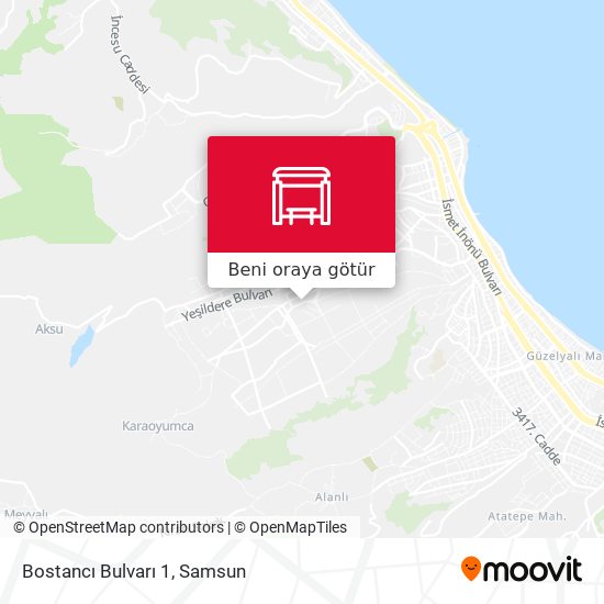 Bostancı Bulvarı 1 harita