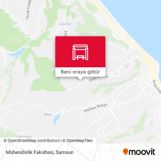 Mühendislik Fakültesi harita