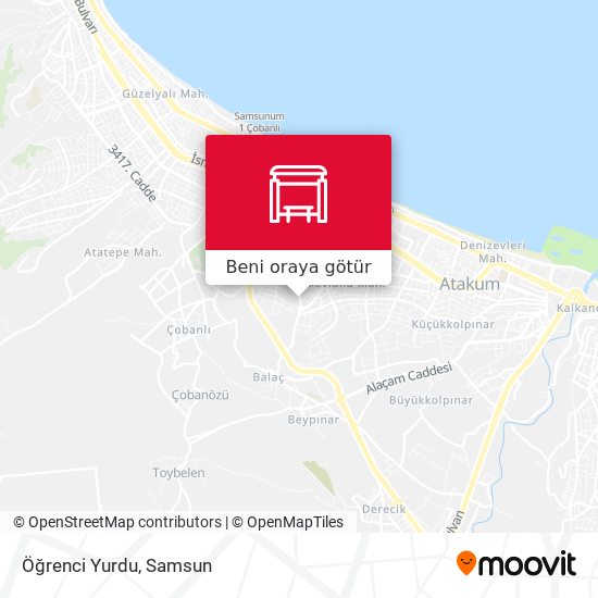 Öğrenci Yurdu harita