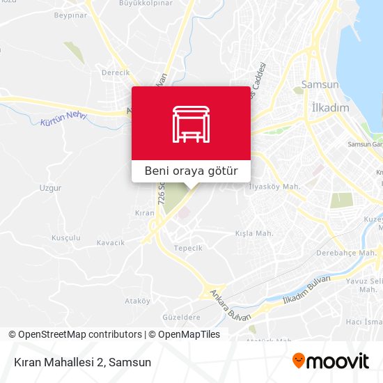 Kıran Mahallesi 2 harita