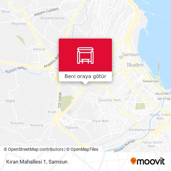 Kıran Mahallesi 1 harita