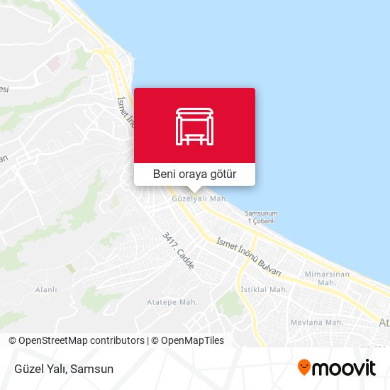Güzel Yalı harita