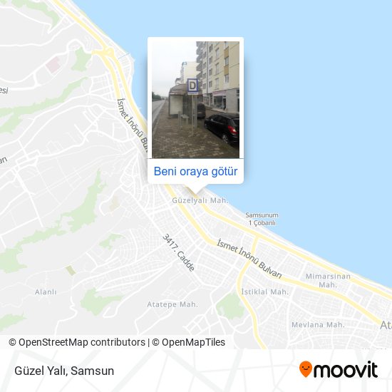 Güzel Yalı harita