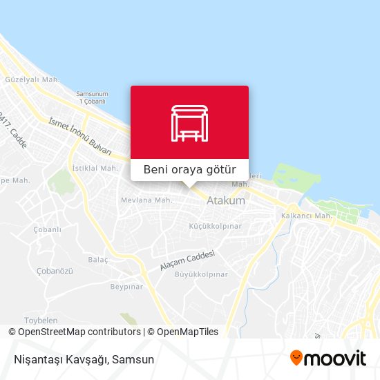 Nişantaşı Kavşağı harita