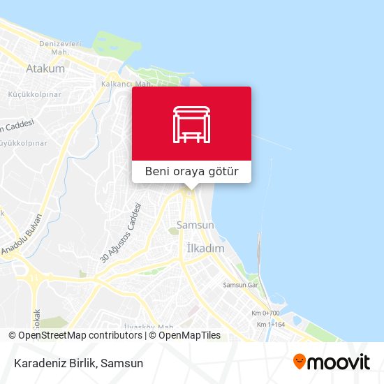 Karadeniz Birlik harita