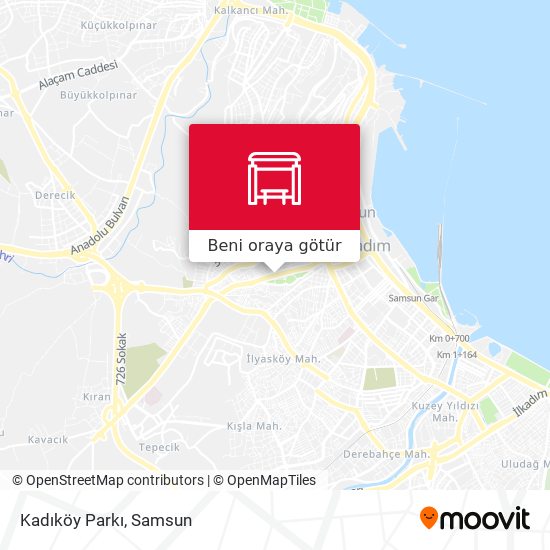 Kadıköy Parkı harita