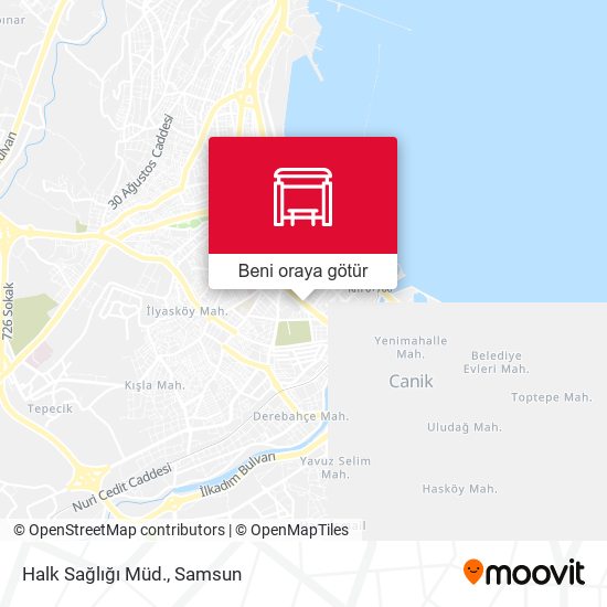 Halk Sağlığı Müd. harita