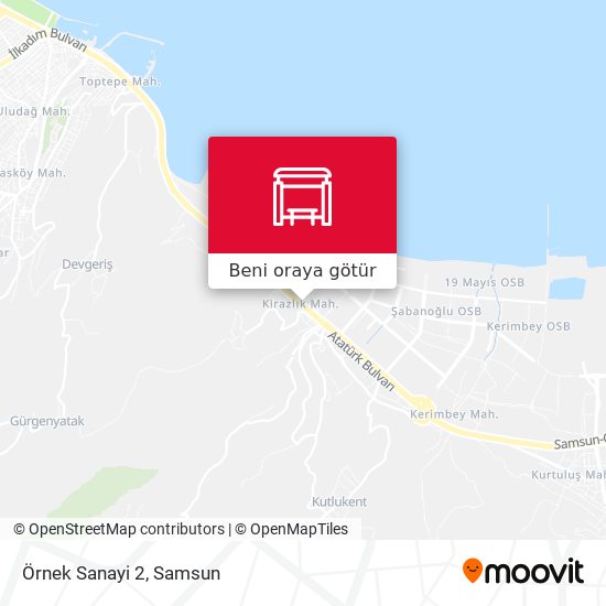 Örnek Sanayi 2 harita