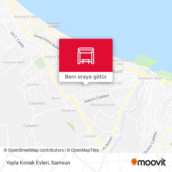 Yayla Konak Evleri harita